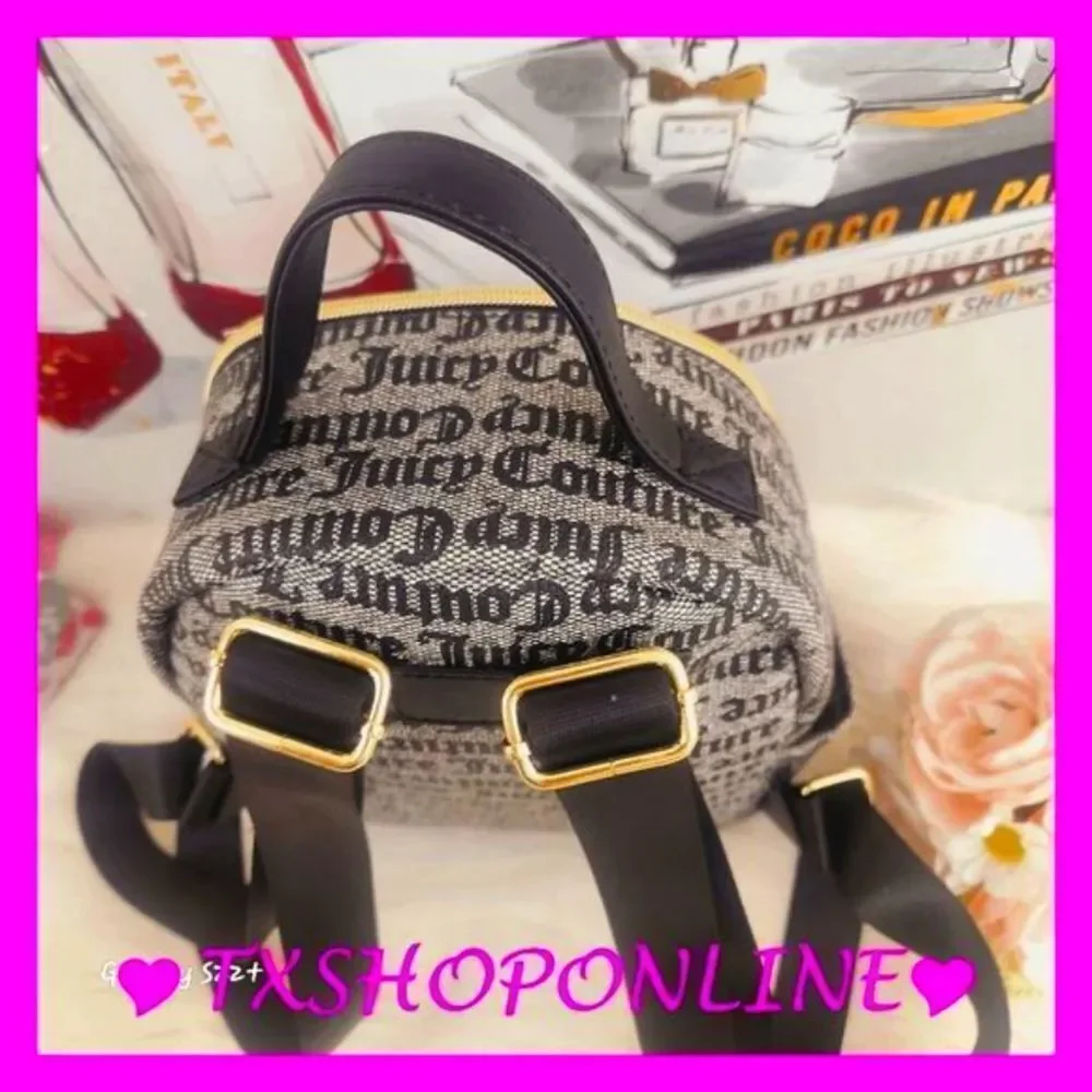 ❣️❣️{Juicy Couture} 🎒🎒 Rosie Mini Backpack Black NWT
